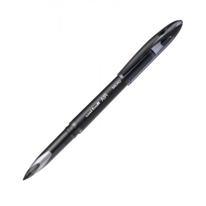 Roller Uni-ball AIR Micro UBA-188-M, 0.5mm, corp negru, detalii în culoarea scrisului2