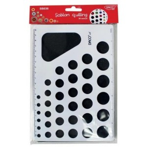 Sablon quilling 36 Cercuri