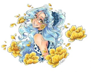 Set Faber-castell Romantic manga no.1, 8 bucati, sketch markere goldfaber + 2 pitt artist pen + creion grafit4