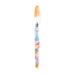 Stilou Strigo cerneală cu ștergere + 2 rezerve + dispozitiv curățare, în blister, Retro4