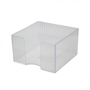 SUPORT CUB HARTIE 9*9CM TRANSPARENT FLARO