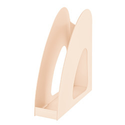 Suport vertical plastic HAN Twin pentru cataloage A4/C4, ideal pentru arhivare și organizare documente.