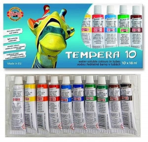 Tempera KHN 10/set GIRAFA 16ml - Img 1
