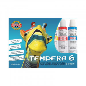 Tempera KHN 6/set GIRAFA 16ml