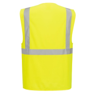 Vestă reflectorizantă Portwest BERLIN EXECUTIVE ES476, cu buzunare, 100% poliester4