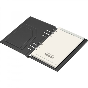 Agendă nedatată Precision Capitol Gold , A5, 190 pagini, 80 g/mp, 6 inele5