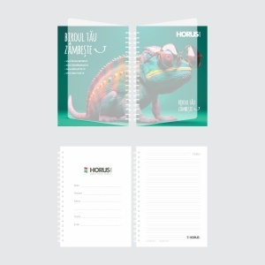 Agendă personalizată, A5 (148x210mm, copertă carton și folie2