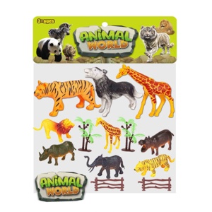 Animale sălbatice + accesorii, 13 piese/set3