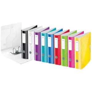 Biblioraft LEITZ 180 Active WOW, polyfoam, partial reciclat, A4, 82 mm