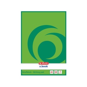 Blocnotes Herlitz X-Book, A5, 50 file, velin