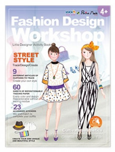 Carte creativa Stick"n Little Designer Activity book - Street Style