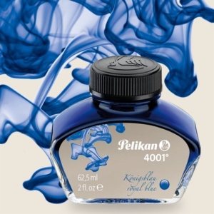 Cerneală în călimară Pelikan 4001 30 ml, culoare albastru royal