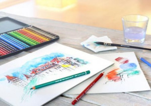 Creioane colorate Acuarela A.Durer Faber-Castell 36 culori - Img 4