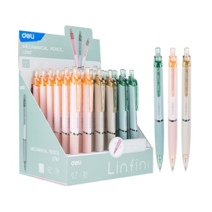 Creion mecanic 0.7mm, culori Macarons, Linfini Deli2