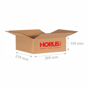Cutie carton dreaptă 360 GR CO3 (290x210x130 mm)