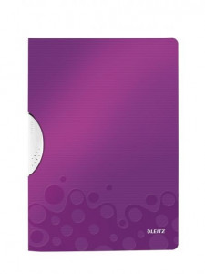 Dosar plastic Leitz Wow Color Clip 30 coli A4 – Prindere fermă și protecție documente