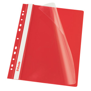 Dosar Esselte Vivida A4 cu șină și multiperforații 10 buc/set – Soluție eficientă pentru arhivare documente