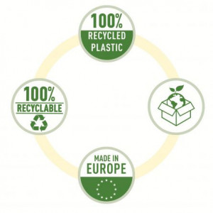 Filă protecție transparentă Esselte 70 microni 100 buc/set pentru protecția documentelor