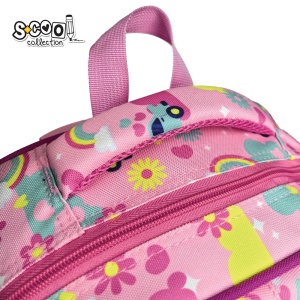 Ghiozdan 3D ergonomic HAPPY RAINBOW - S-COOL, 43x30x22 cm5