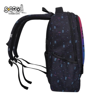 Ghiozdan ergonomic GAME OVER - S-COOL, 40x29x14 cm2