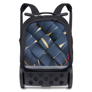 Ghiozdan nikidom roller up - Luxury Black