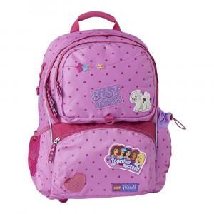 Ghiozdan școală Freshman + sac sport Lego Core Line design Friends PatchWork