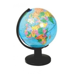 Glob pamântesc Office Cover, 20cm, plastic, albastru