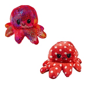 Jucărie reversibilă din pluș, Caracatiță, 20 cm9