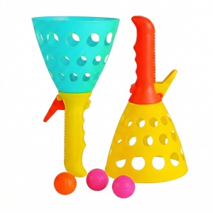 Jucării lansatoare mingi, din plastic, 2 buc/set3