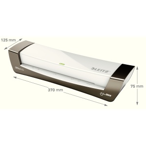 Laminator A4 LEITZ iLAM Office, kit folii laminare inclus, alb3
