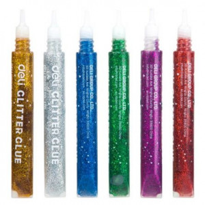 LIPICI LICHID GLITTER CLASIC 6 CULORI*12ML DELI - Img 2