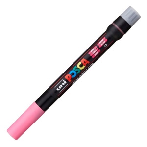 Marker UNI Posca Brush PCF-350, vârf pensulă, 1.0-10.0mm10