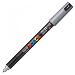 Marker UNI Posca PC-1MR, vârf fin metalic, 0.7mm7
