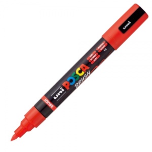 Marker UNI Posca PC-5BR, vârf pensulă, 1-4mm9
