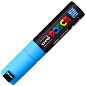 Marker UNI Posca PC-8K, vârf teșit, 8.0mm10