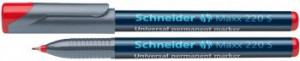 Markeru universal permanent Schneider Maxx 222 F, vârf 0.7mm4