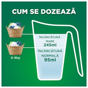 Detergent de rufe pudră Ariel Mountain Spring 6,5 kg, 100 spălări4