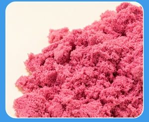 Nisip kinetic modelaj, borcan, 150g, diverse culori. Deli5