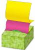 Notes autoadeziv 75 x 75 mm Stick"n Pop-up 200 file (in cutie) - GALBEN/MAGENTA