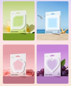 Notes autoadeziv Nusign Deli, gradient, diverse forme culori2