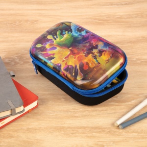 Penar cu fermoar ZIPIT Lenticular Top Storage Box - Color Splash5