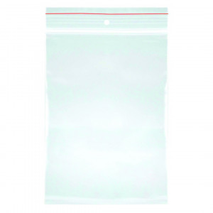 Pungi plastic cu fermoar pentru sigilare, 40x60mm, 40mic., 100buc/set, Office Products -transparente - Img 2