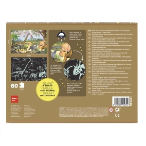 Puzzle Glow in the Dark – Dinozauri, 60 piese2