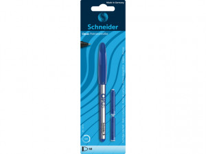 Roller cu cartuș Schneider Opus, + 2 rezerve cerneală/blister