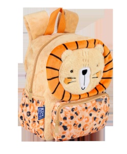 Rucsac grădiniță Oxford Animal Besties, 1 compartiment, 23 x 31 x 12 cm, compatibil format A4, buzunar frontal cu fermoar,  diverse motive (leu, câine, pisică)4