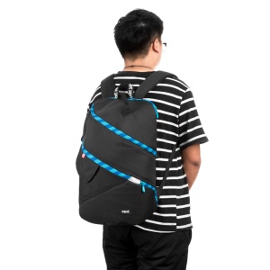 Rucsac ZIPIT Looper Premium - negru/turcoaz5