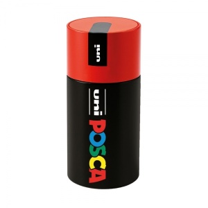 Set 13x Marker UNI Posca, cutie metalică formă marker (PC-3M, PC-5M, PC-5MR)2