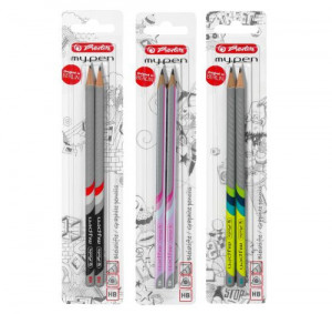Set 2 creioane Herlitz my.pen, mină HB
