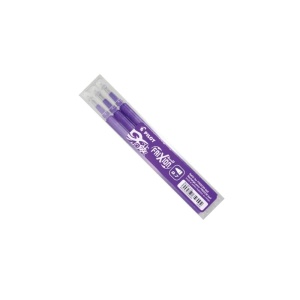 Set 3 rezerve roller Pilot Frixion Ball, 0.7 mm, diverse culori6