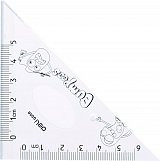 Set geometrie 4 piese transparent Bumpees EG00803 DELI - Img 4